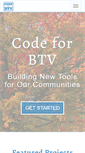 Mobile Screenshot of codeforbtv.org